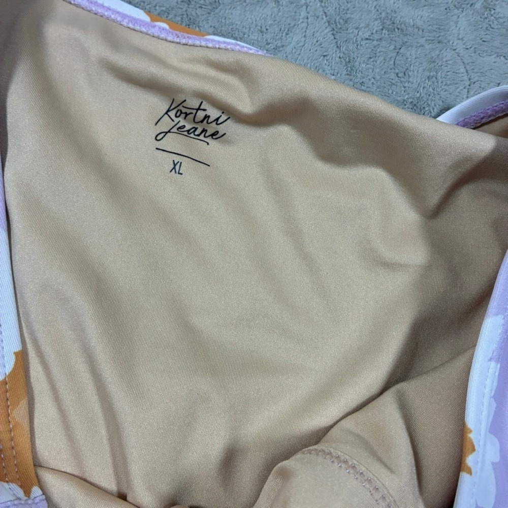 Kortni Jeane High Waisted Tankini Swim Bottoms Lot of 2 Size XL Set of 2 - Picture 5 of 10